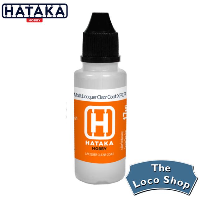 HATAKA LAQUER CLEAR COAT 17ml - MATT XP07