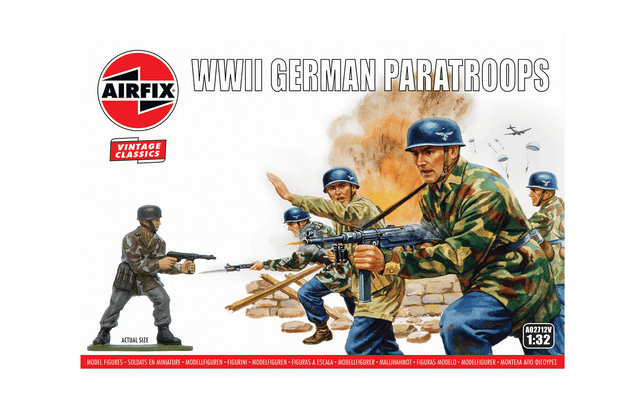 WWII German Paratroops - A02712V