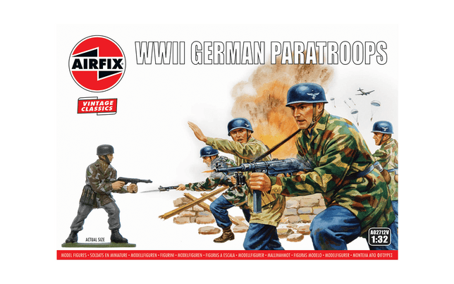 WWII German Paratroops - A02712V - New for 2022