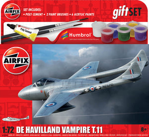 Hanging Gift Set de Havilland Vampire T.11 - Airfix - A55204A