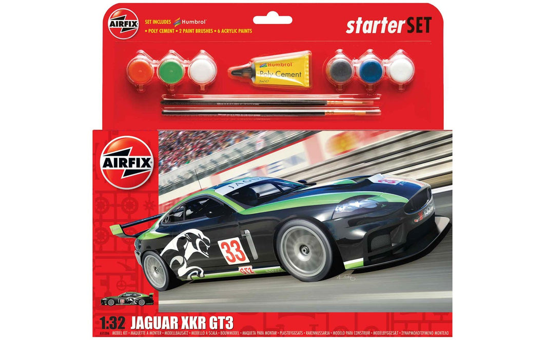 Hanging Gift Set Jaguar XKR GT3 - Airfix - A55306A - LAST CHANCE TO BUY