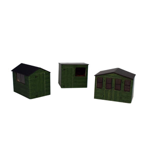Sheds Green (3) Card Kit