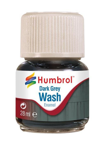 28ml Enamel Wash Dark Grey - AV0204 -Available