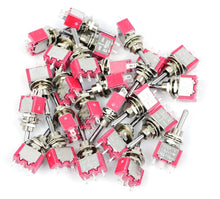 Load image into Gallery viewer, SPDT (Momentary) Mini-Toggle Point Motor Switches (25) - Gaugemaster Electric - GM510
