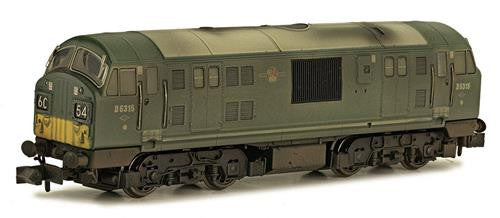 Class 22 D6315 SYP Green Font A Wthrd (DCC-Fitted)