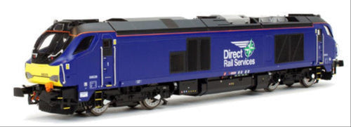 Class 68 026 DRS Plain Blue