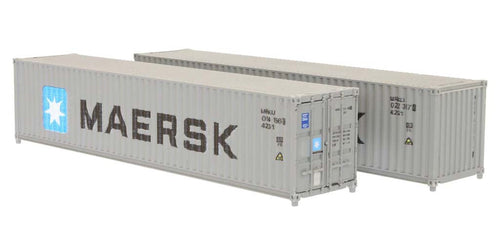 40ft Container Set (2) Maersk MRKU