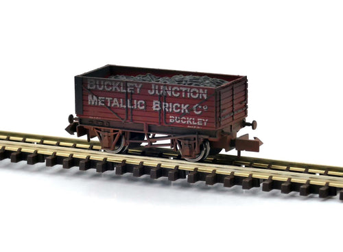 7 Plank Wagon Buckley Junction 24 Weathered