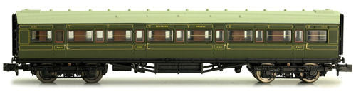 Maunsell SR 1st Class Coach Lined Green 7670