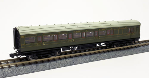Maunsell SR Brake Composite Coach Lined Green 6565
