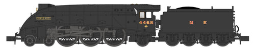 *A4 4468 'Mallard' NE Wartime Black (DCC-Fitted)