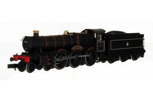 Hall 5908 Moreton Hall BR Early Lined Black (DCC-Fitted)
