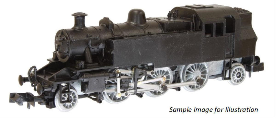 *Ivatt 2-6-2T 1207 LMS Unlined Black (DCC-Fitted)