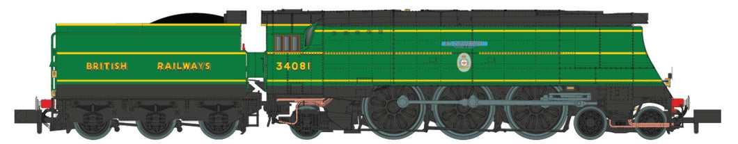 *BofB 34081 '92 Squadron' BR Malachite Green (DCC-Sound)