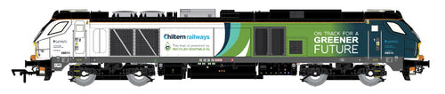 *Class 68 014 Chiltern Rail Biofuel (DCC-Fitted)