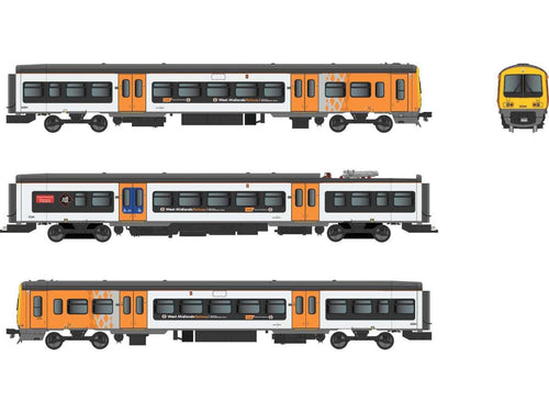 *Class 323 241 3 Car EMU West Midlands Trains (DCC-Sound)
