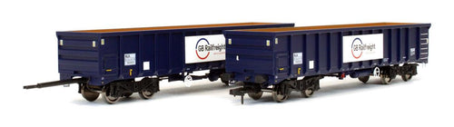 *MJA Bogie Box Wagon GB Railfreight 502051/052
