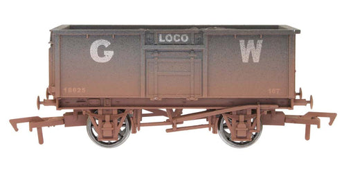 16t Steel Mineral Wagon GWR 18625 Weathered