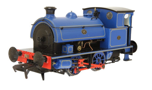 *HL 0-4-0 56 Port of London Blue Lined Yellow (DCC-Sound)