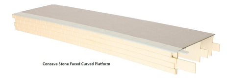 *Kitmaster Genesis Platform Concave Curve Stone/Tarmac