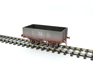 5 Plank Wagon LMS 24365 Weathered