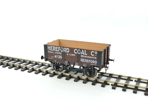 5 Plank Wagon 9ft Wheelbase Hereford Coal 35