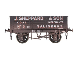 *5 Plank Wagon 9' Wheelbase J Sheppard No.3 Weathered