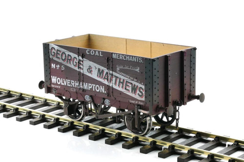 7 Plank Wagon 9' Wheelbase Geoge & Matthews 5 Weathered