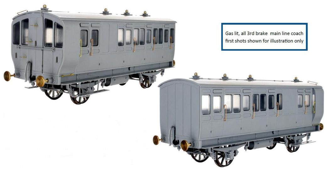 Stroudley 4whl Mainline Brake 3rd 1031 (DCC-Fitted)