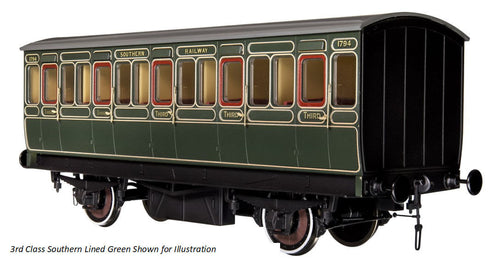 *Stroudley 4whl 3rd Class Southern Lined Green 1794 Lit