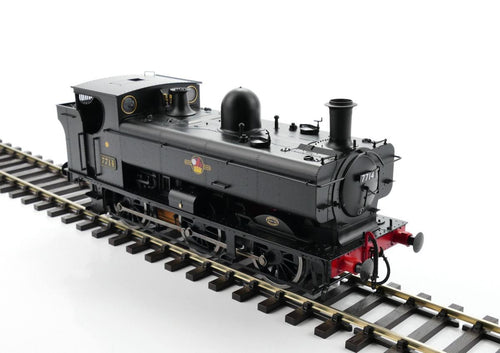 Class 57xx Pannier 7714 BR Black Late Crest (DCC-Fitted)
