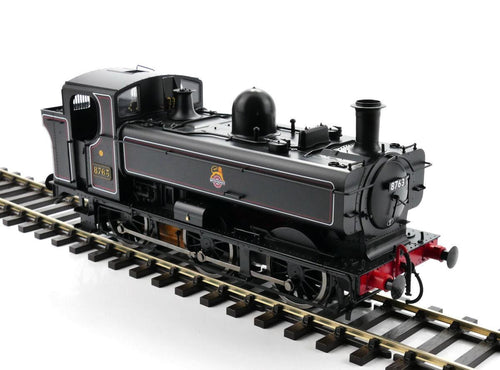 Class 57xx Pannier 8763 BR Lined Black Early Crest