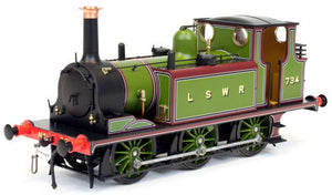Terrier A1X 734 LSWR Green (DCC-Fitted)