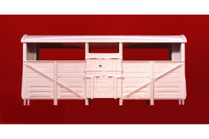 Cattle Wagon Body Unpainted