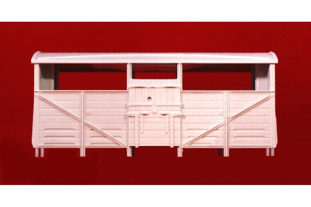 Cattle Wagon Body Unpainted