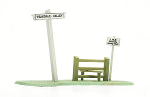 Kitmaster Signpost & Stile Kit
