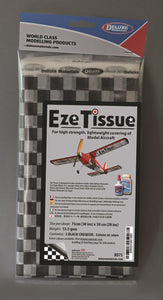 Eze Tissue Black Chequer (3) - Deluxe Materials - BD-75