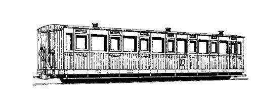 Vale of Rheidol 3rd Class Bogie Coach No 1-12 Kit