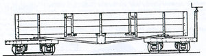 WW1 War Department Mod. Class E Dropdoor Bogie Wagon Kit