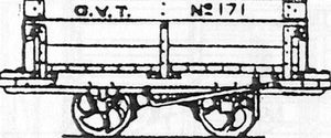 Glyn Valley Tramway 4t Mineral Wagon Kit