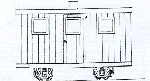 Festiniog Railway Quarrymans Coach Kit