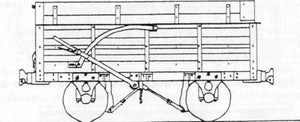 Festiniog Railway Granite End Door Wagon Kit