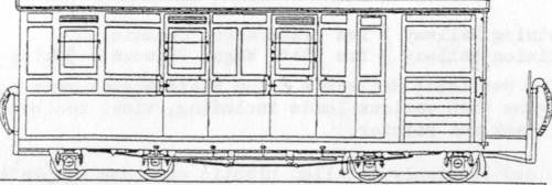 Freelance Brake Third Observation Bogie Coach Kit