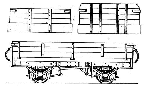 Irish NG Open Goods Wagon Kit