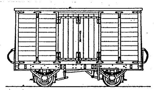 Tralee and Dingle Railway Covered Goods Van Kit