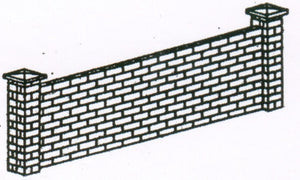 Grey Brick Walling and Pillars Kit
