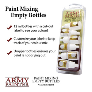 TL5040 PAINT MIXING EMPTY BOTTLES Army Painter