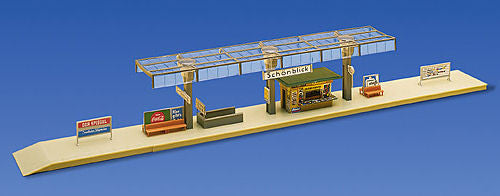 Covered Platform with Kiosk Kit III