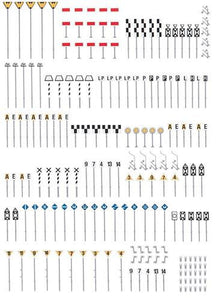 Railway Route Signage Set (190) III