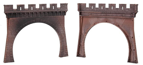 Double Track Circular Arc Tunnel Portals (2) Kit
